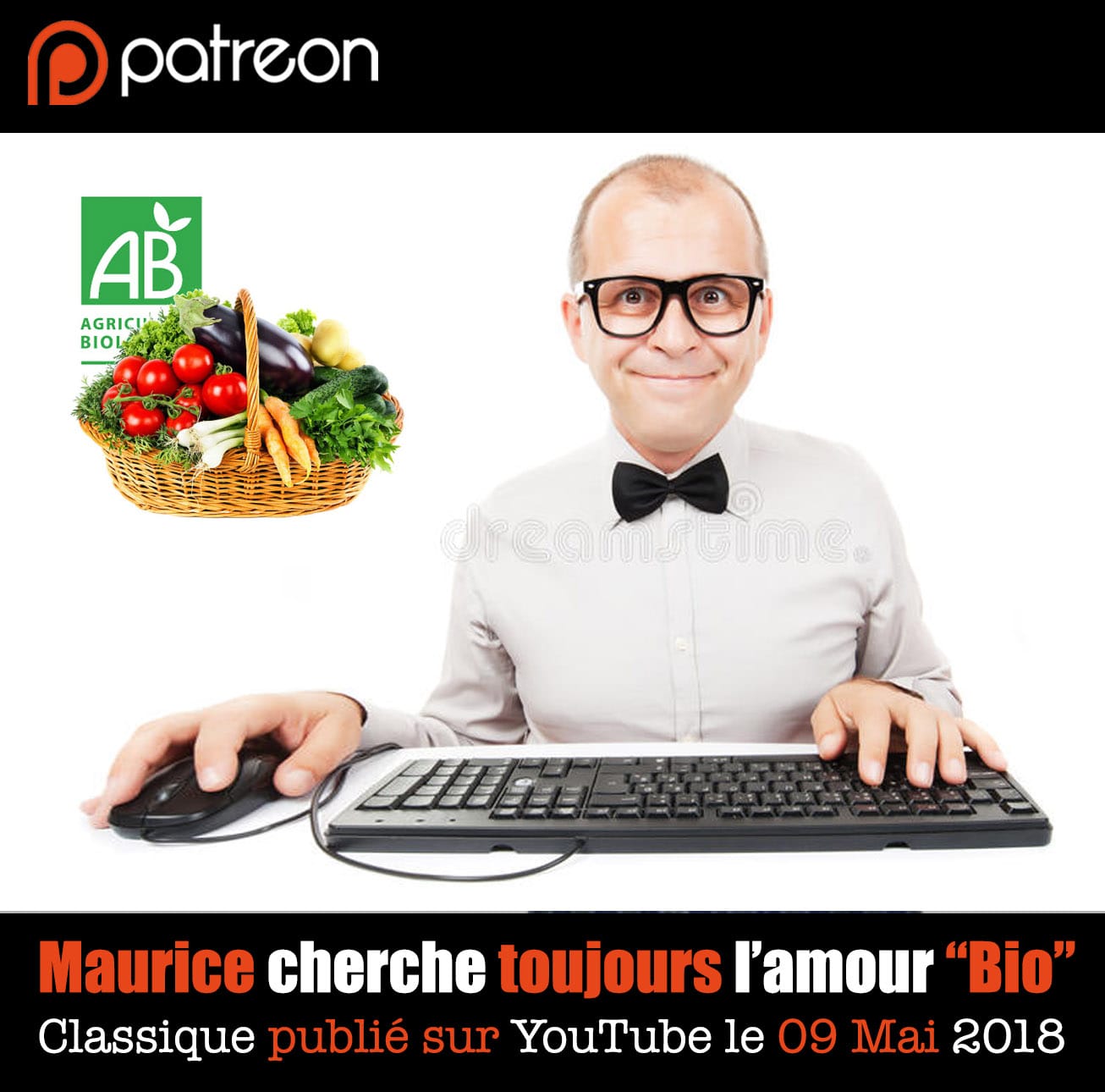 Maurice cherche toujours l’amour “Bio” : Classique publié sur YouTube le 09 Mai 2018